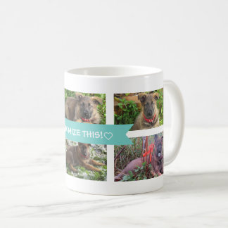 Haustier-Collagen-Foto-Tasse Kaffeetasse