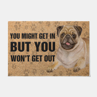 Haustier Doormat - Pitbull Dog Funny Doormat Fußmatte