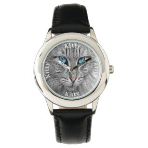 Haustier für Cat-Hund-Foto Armbanduhr