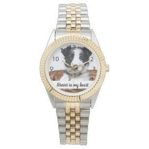 Haustier für Fotos Armbanduhr