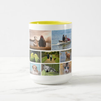 Haustier-Gedenkstätte für 8-Foto-Sammelpfanne Tasse