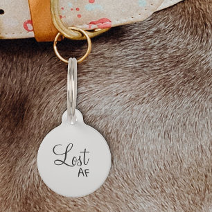 Haustier Hund Katze Lustig Humor Anpassen ID Verlo Haustiermarke