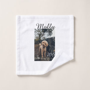 Haustier Hund Katze Tier Geburtstagsfoto modern Ja Waschlappen