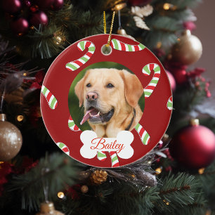 Haustier Hund Katze Urlaub Benutzerdefinierte Foto Keramik Ornament
