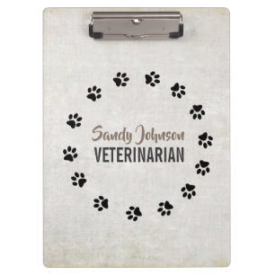 Haustier-Hund-TIERARZT Klemmbrett