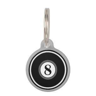 Haustier Identifikations-Umbau - Ball 8 mit Tiermarke