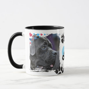 HAUSTIER LIEBHABER TRENDIG MODERN NAME, FOTO TASSE