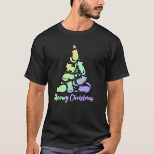 Haustier-Mama-Katzen-Kätzchen des Meowy T-Shirt