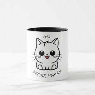 Haustier Mensch Tasse