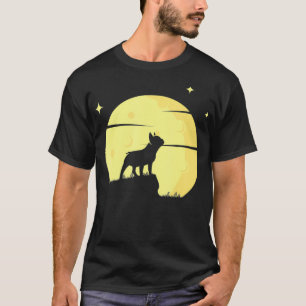 Haustier Mond Frenchie Hund Besitzer Geschenk Fran T-Shirt