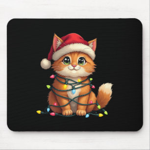 Haustier Ragdoll Katze Lover Weihnachtsmannmütze W Mousepad