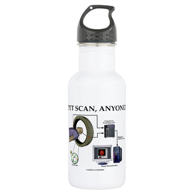 HAUSTIER Scan, jedermann? Trinkflasche (Vorderseite)