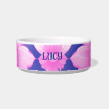 Haustier-Schüssel Lebendiges Rosa fancy