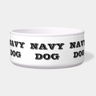 Haustier-Schüssel-Marine-Hund Napf