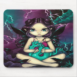 "Haustier-Sturm-Drache" Mousepad