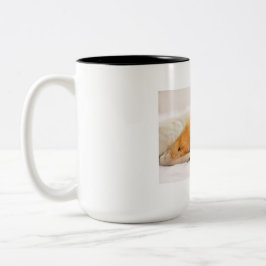 Haustier-Tasse Zweifarbige Tasse