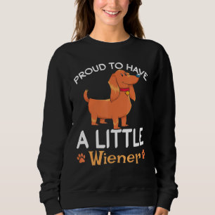 Haustier Wiener Hund  Dackel Sweatshirt