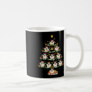 Haustier Xmas Lights Santa Sugar Glider Christma Kaffeetasse