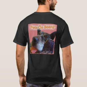 Haustiere an Bord ™ T - Shirt, Logo-Zunge NEPABu T-Shirt