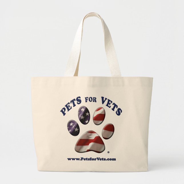 Haustiere für Tierarzt-Tasche Jumbo Stoffbeutel (Vorne)