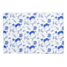 Haustiere im Parade Pillow Case (blau) Kissenbezug