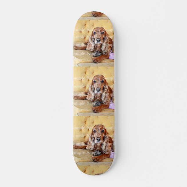 HaustiererinnerungsFoto PERSONIFIZIEREN Skateboard (Vorne)