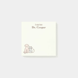 Haustiergeschäft personalisiert post-it klebezettel