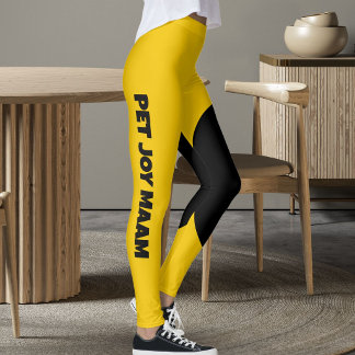 Haustierkatze Mama Name Golden Sunshine Gelb Custo Leggings
