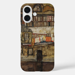 Hauswand am Fluss von Egon Schiele title_seo2