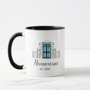 Hauswärmeschenk, neuer Hausbesitzer, neues Haus Tasse