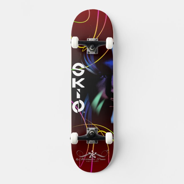 Haut 6/6 skateboard (Vorderseite)