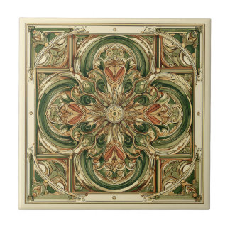 Haut Art Nouveau Fliese