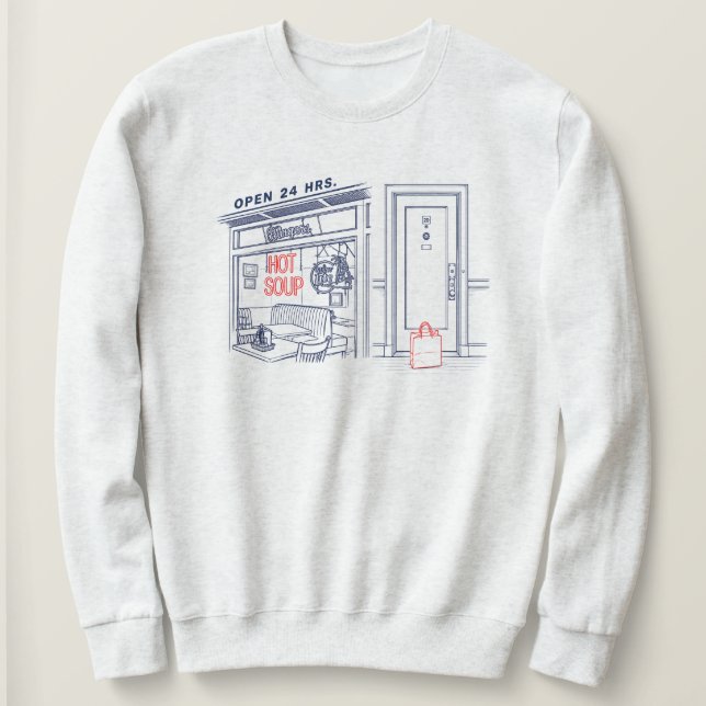 Haut de l'East Side Sweatshirt (Design devant)
