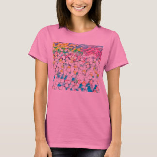 Haut de tulipe (rose) avec effet flottant