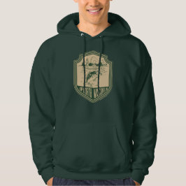 Haut du Wisconsin Nord Badge de pêche