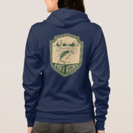 Haut du Wisconsin Nord Badge de pêche