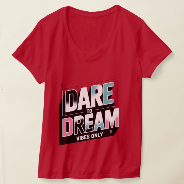 Haut et clair : Audacieux Tee - shirts de typograp (Poser)