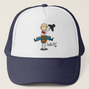 Haut étourdi ! Chiffre casquette de bâton de