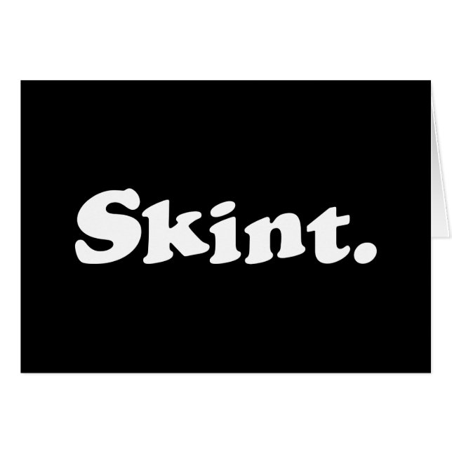 Haut. Karte (Vorderseite (Horizontal))