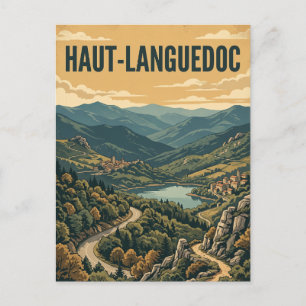 Haut-Languedoc Regionaler Naturpark Frankreich Postkarte