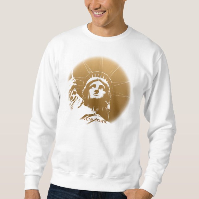 Haut New York Sweatshirt New York Statue de la Lib (Devant)