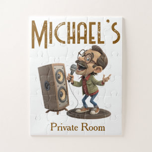 Haut-parleur microphone adorable Puzzles