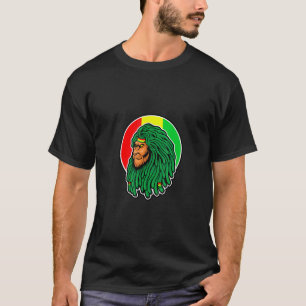 Haut Rasta Lion Rastafari Drapeau Casual Impressio