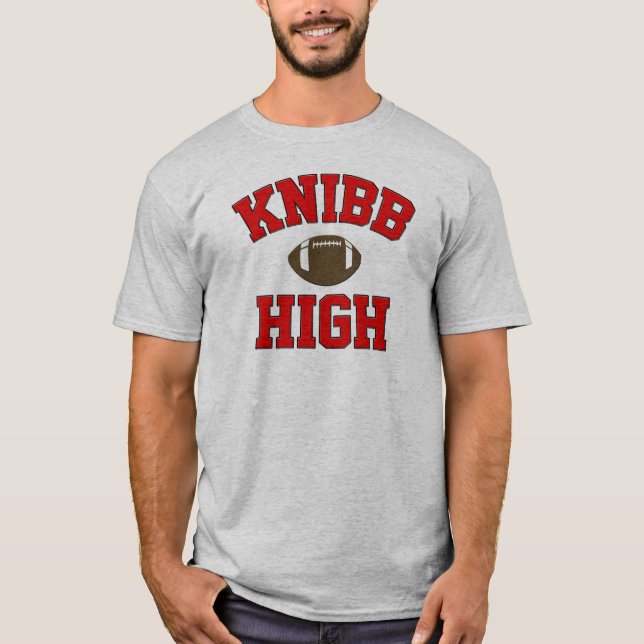 Haut T-shirt du football de Knibb (Devant)