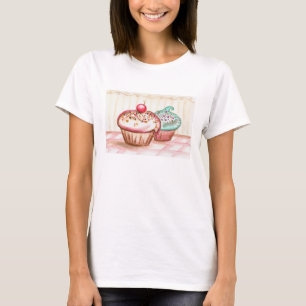 Haut T Shirt Femme Cupcake