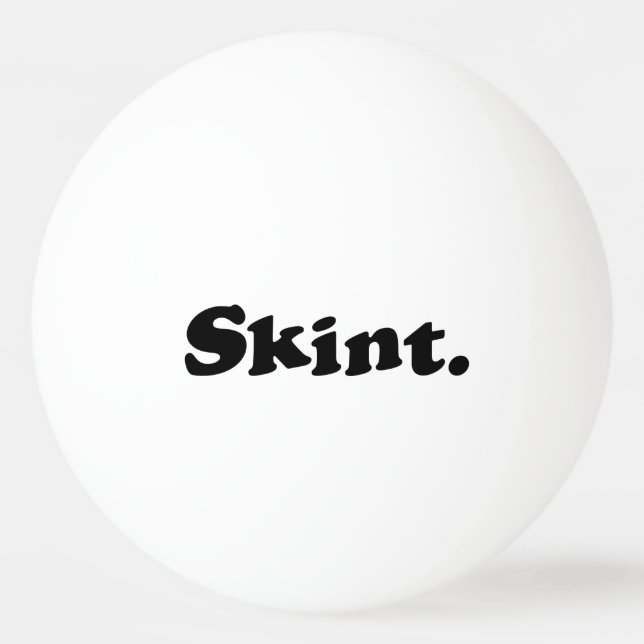 Haut. Tischtennisball (Vorderseite)