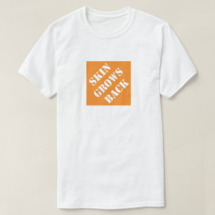 Haut wächst zurück Witziger Vater Humorischer Vate T-Shirt