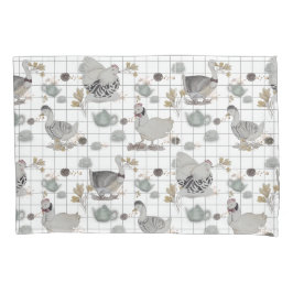 Haute Couture Chicken Print Kissenbezug