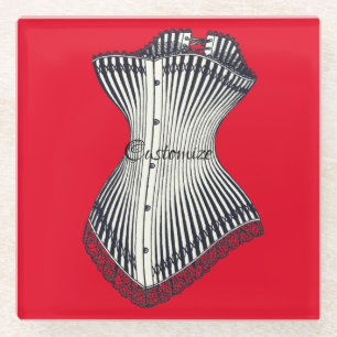Haute Couture Corset Thunder_Cove Glasuntersetzer