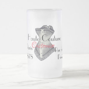 Haute Couture Corset Thunder_Cove Mattglas Bierglas